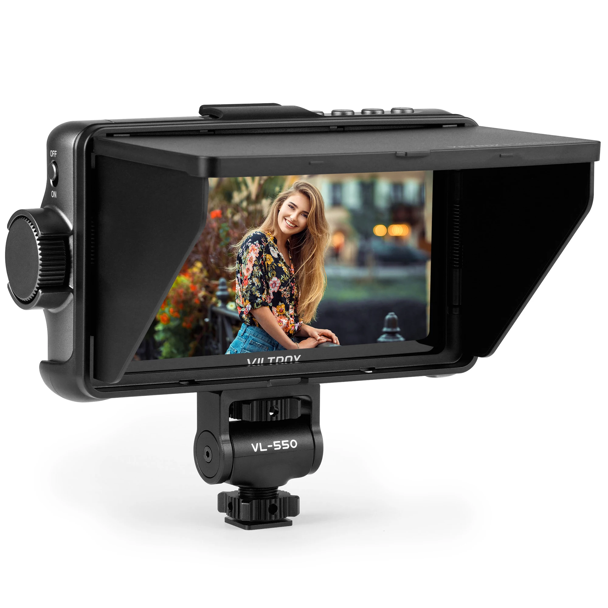 Portable HD Director Monitor 5.5-inch Touch Screen For Outdoor indoor Photography Vlogging Filmmaking TV Creating VILTROX DC-550