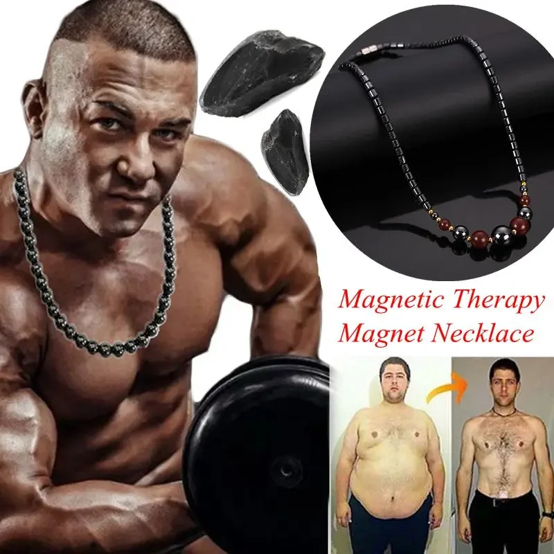 Magnet Magnetic Therapy Necklace Men Women Weight Loss Necklace Slimming Chain women necklace men necklace