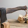 Wood Hatchet Handle Wooden Axe Replacement Handle Short Hatchet Ax Handle Grip Camping Part Hammer Tools 4