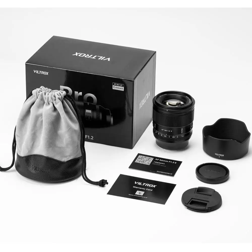 56mm F1.2 Pro APS-C Lens Autofocus Large Aperture Prime Lens for Sony E-Mount ZV