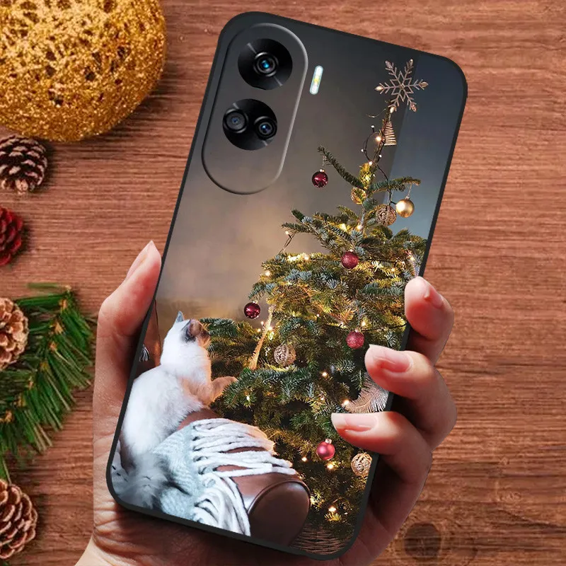 Festive Silicone Soft Case with Cute Bumper Design