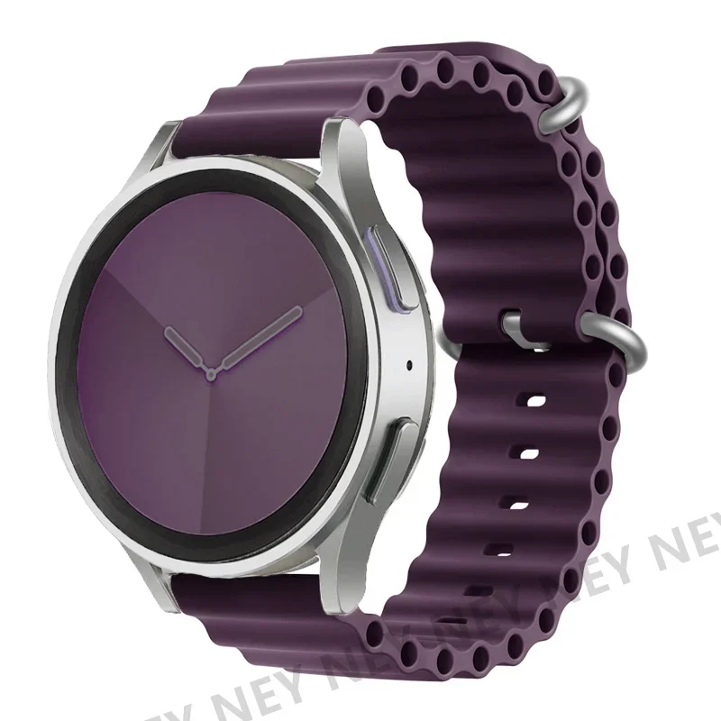 Ocean Silicone Watch Band - Premium 22mm/20mm Bracelet Strap