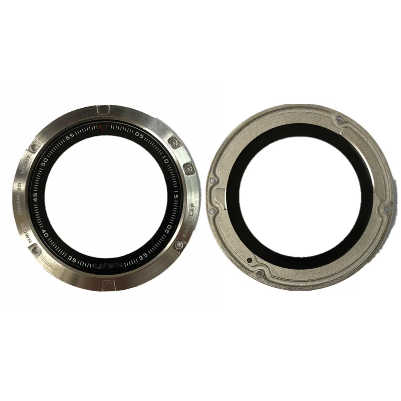 

New for Garmin Fenix 5 Metal Frame with Glass Screen GPS Watch Front Cover Case Repair Parts