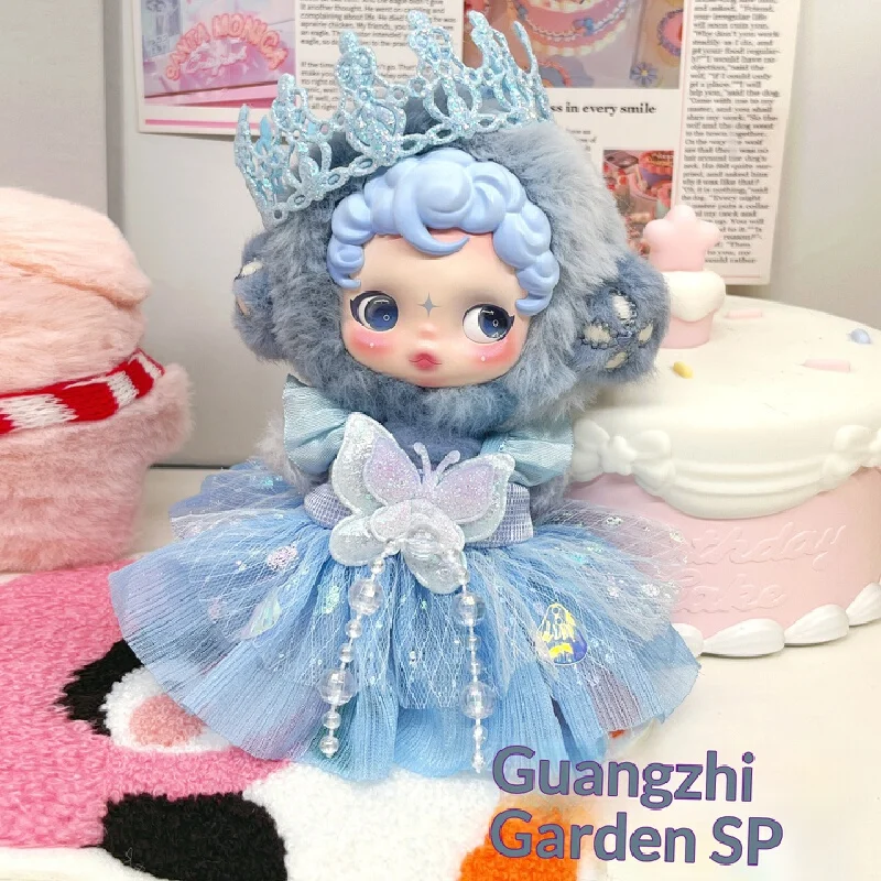 Charming Cotton Baby Doll Dress for Special Occasions - Labubu Style