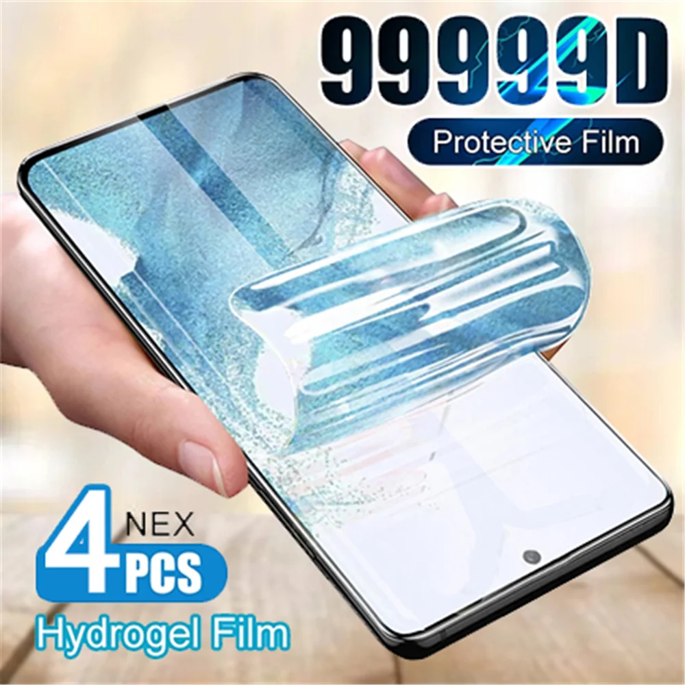 

2/4Pcs Hydrogel OnePlus 12 11 10T 9RT 10R 10 Screen Protector For One Plus ACE Pro 7T Nord 2T CE2 Lite 5G Gel Film