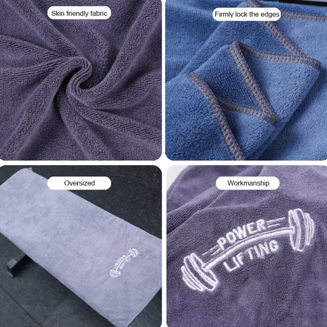 Microfiber Fitness Towel for Sports Quick-Drying Towel Beach Running Swimming Non-Slip Sports Sweat Absorbent Towel 3
