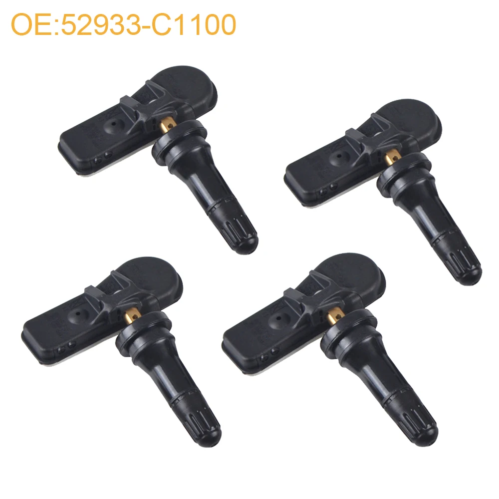 4 PCS Tire Pressure Sensor 52933-C1100 52933C1100 Automatic Registered for Hyund