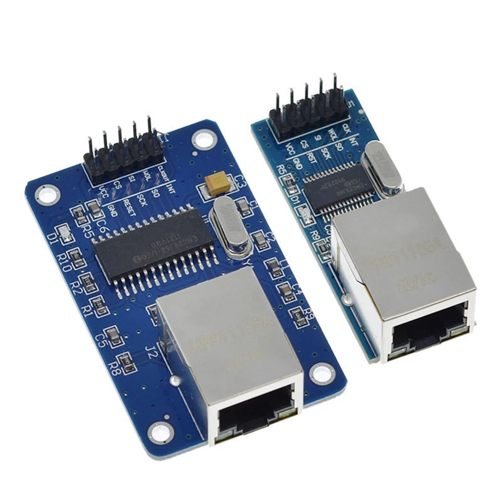 ENC28J60 Spi Interface Ethernet Network Module 51/AVR/ARM/PIC Code Mini ...