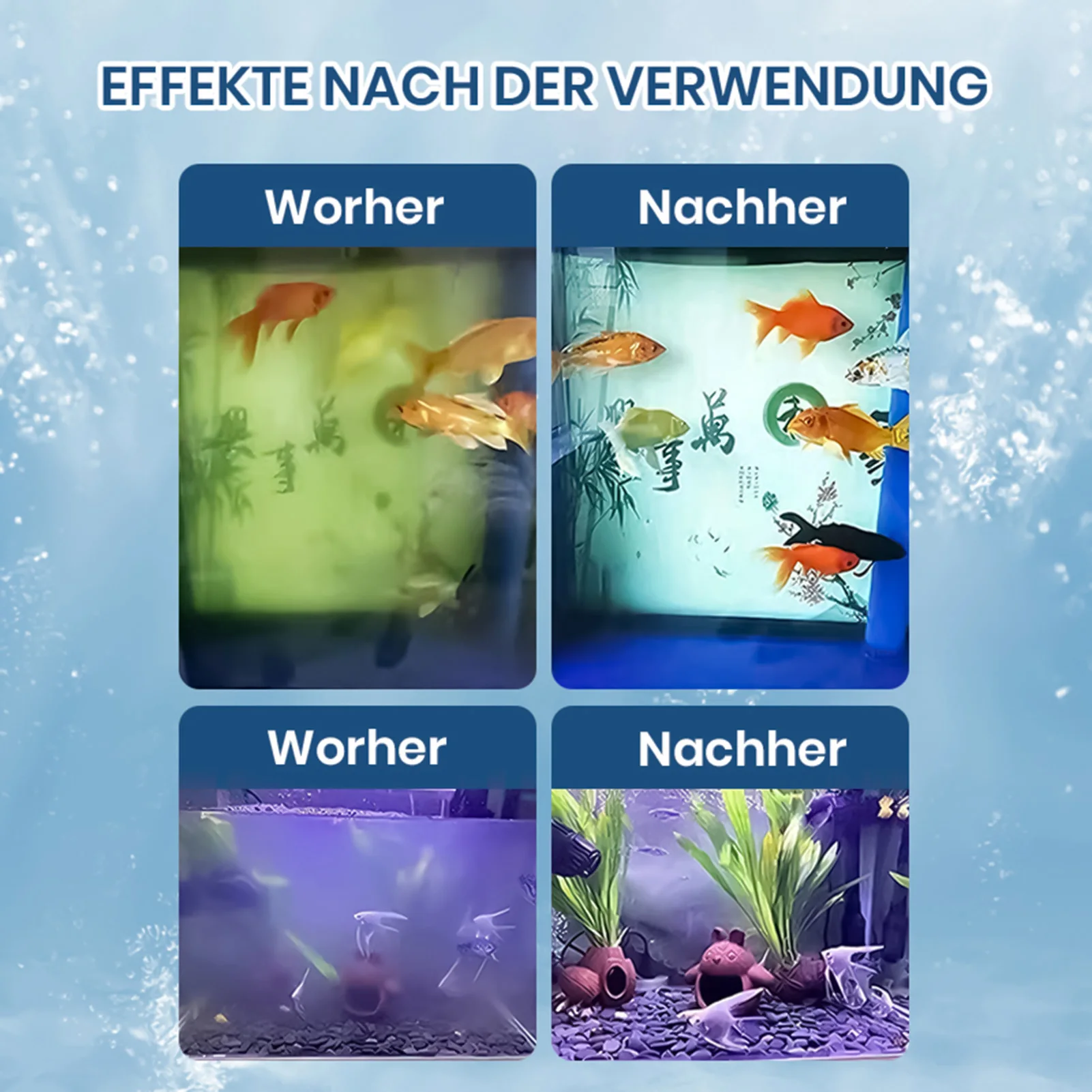 Water Purification Tablets for Fish Tank Algae Removal