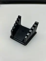 High-Temperature Resistance ABS Soldering Wire Holder with Strong Magnetic Bracket (Black)