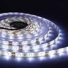  LED Strip Lights RGB 5050 2835 Flexible LED Light 60LEDs/m Waterproof LED Strip 300LEDs 5M DC12V Lamp Tape White Warm White Red 
