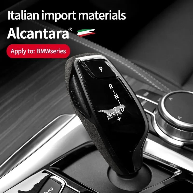 

Alcantara For BMW G30 5 Series G32 6GT G11 G12 X3 G01 X4 G02 2018-2022 Car Gear Shift Knob Cover Sticker Interior Accessories
