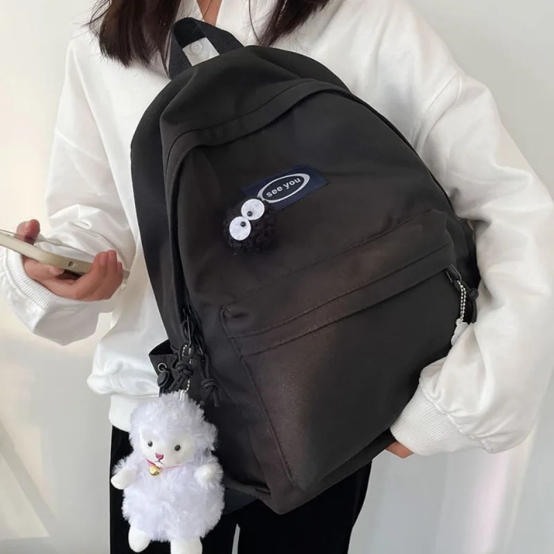 Cute Bags for Girls Backpacks for High School Popular Pink Blue Black Color Girls Sports Cartoon Backpack for Travel