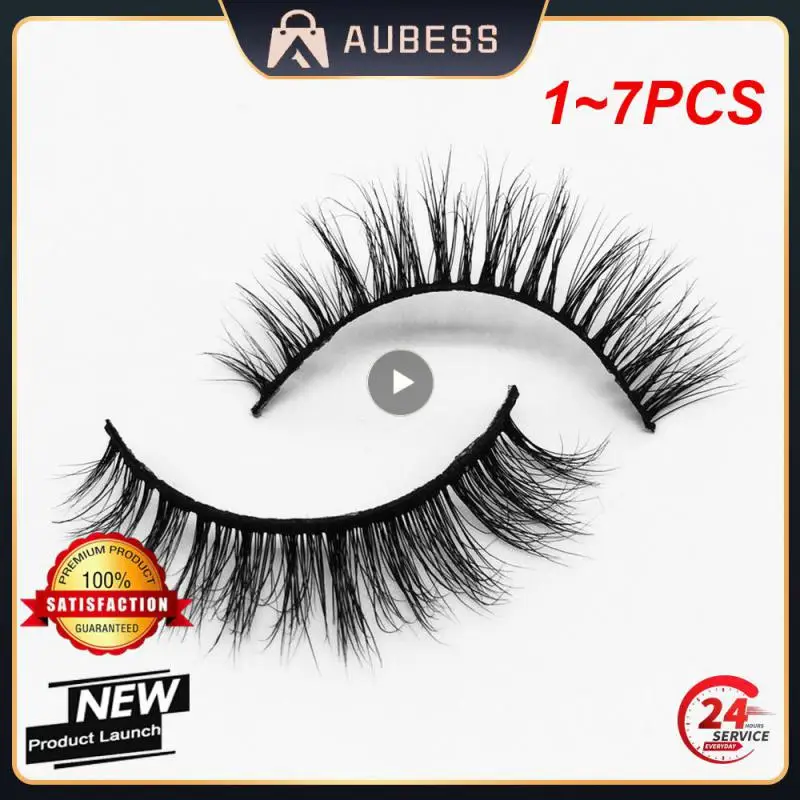 

1 ~ 7 шт. Visofree норковые ресницы 3D норковые ресницы толстые ручной работы полная полоска ресниц без жестокости норковые ресницы накладные ресницы макияж