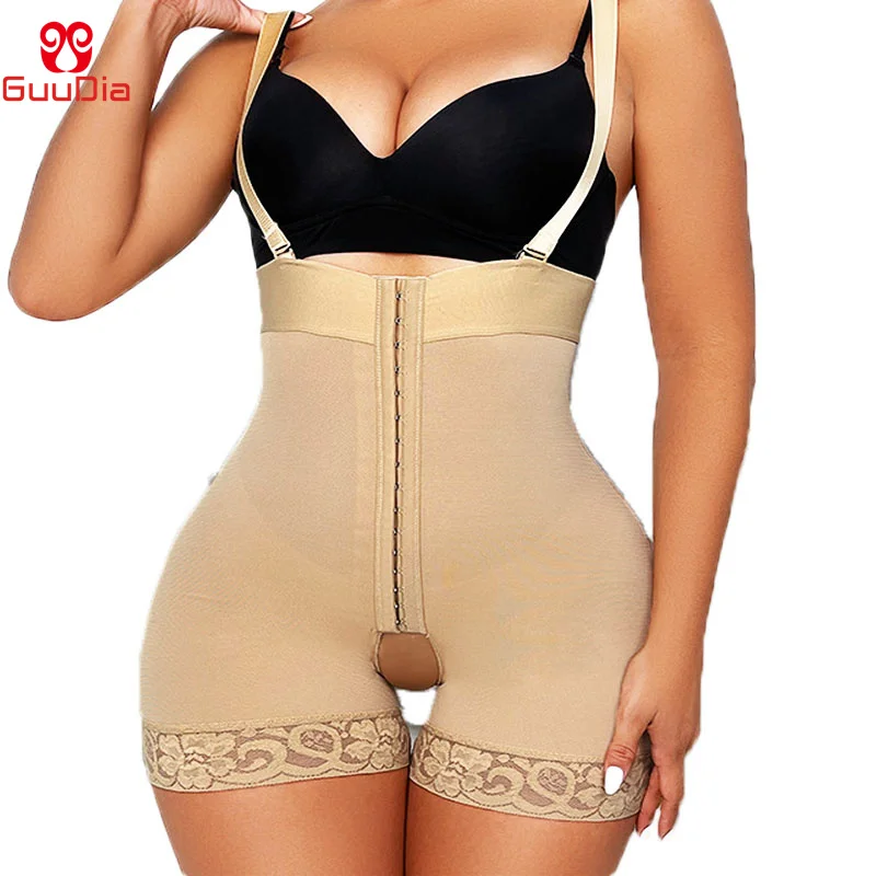 Gaine Amincissante Femme Front Closure Hourglass Body Shaper High  Compression Shorts Bodys Para Mujer Wasit Trainer Butt Lifter - AliExpress