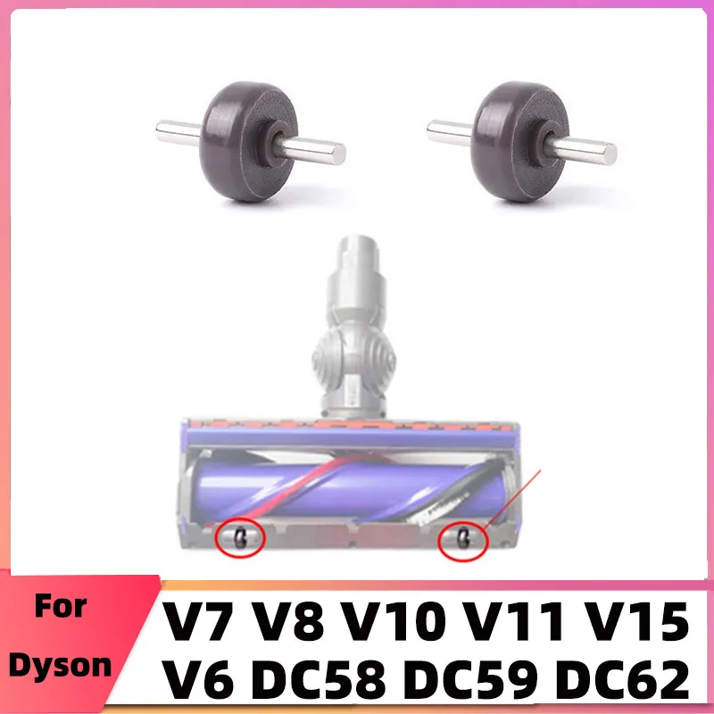 Soleplate Wheels for Direct Drive Cleaner Head