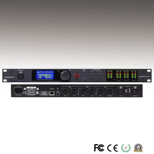 LCZ AUDIO PA2 DSP 디지털 오디오 프로세서 호환, 오리지널 소프트웨어 전문 무대 드라이버 랙 스피커 오디오 장비 3