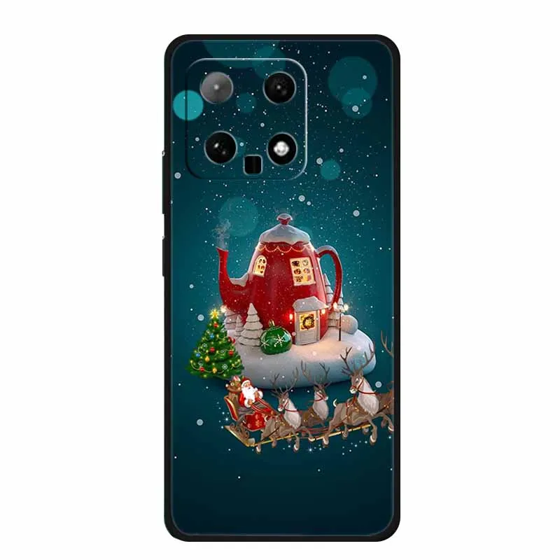 Festive Holiday TPU Silicone Phone Cover - Lovely Soft Design