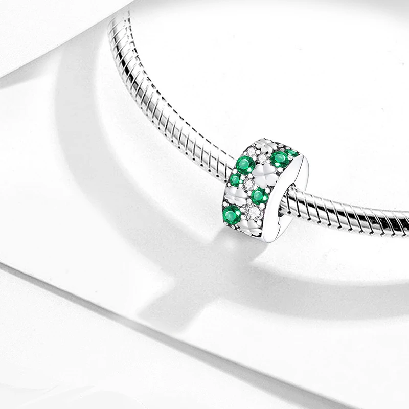 MyGiftHome 925 Sterling Silver Love Heart Charms