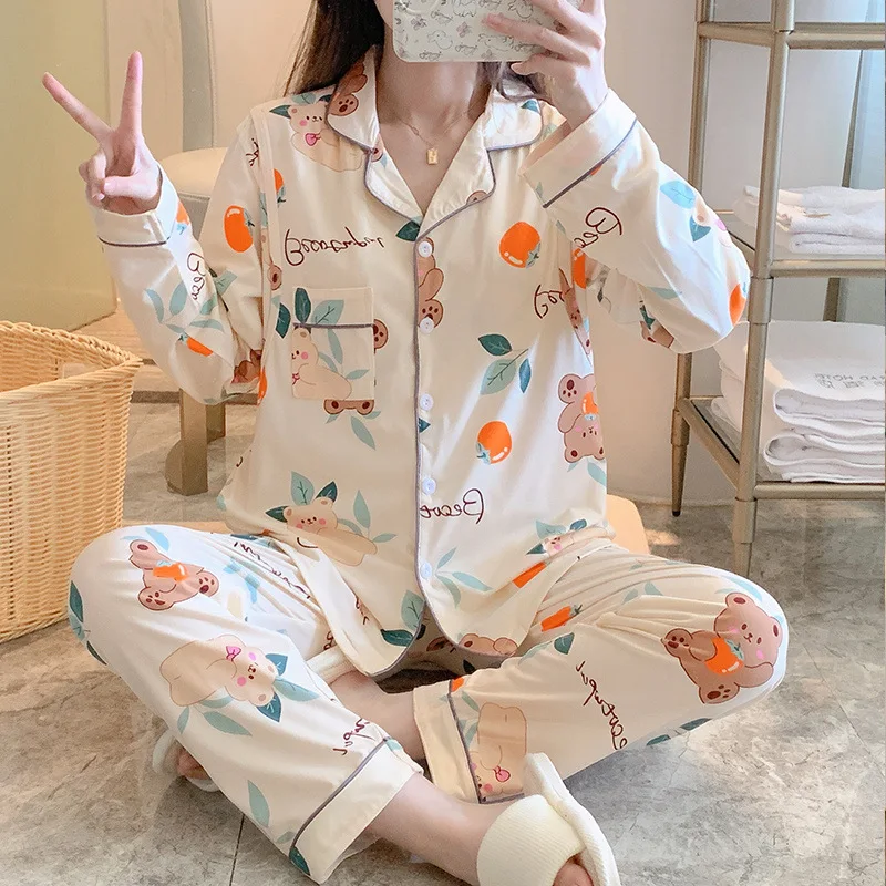 Maternity Breastfeeding Pyjamas Sets Cotton Pregnacy Women Clothing Sleepwear Long Pregnant Cartoon Nursing Homewear Pijama Suit 2023 women s casual pajamas sets spring summer loose o neck short sleeve shorts suits woman sleepwear casual pijama set homewear