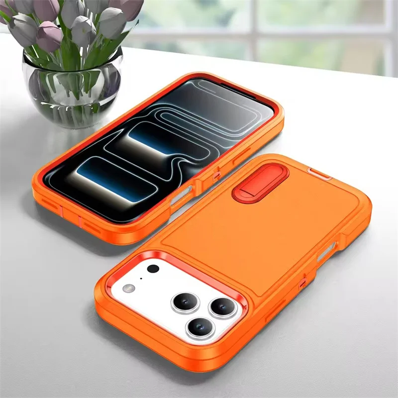Enhanced 3-in-1 Hybrid Military-Grade Shockproof Phone Case