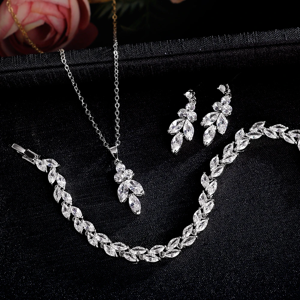 Crystal Necklace | Silver Necklace For Women