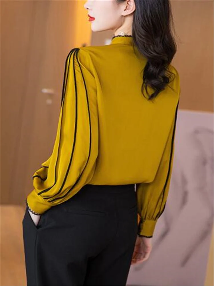 Satin Blouse Image 4