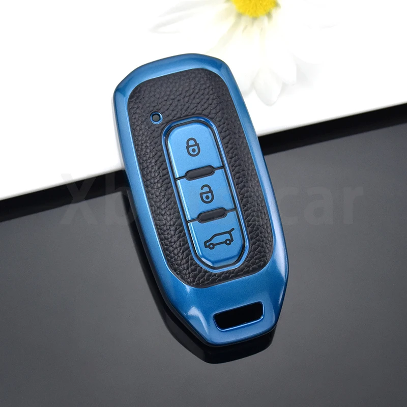 Per Ford Territory Ev Soft Tpu Auto Car Smart Remote Key Cover Case Holder Protector Bag Shell Fob Holder Accessori