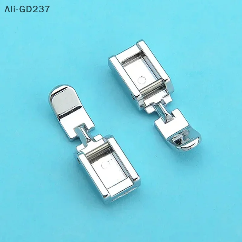 GD237-Zipper Sewing Machine Presser Foot Left Right Narrow Foot Compatible With Low Shank Snap On Sewing Accessories