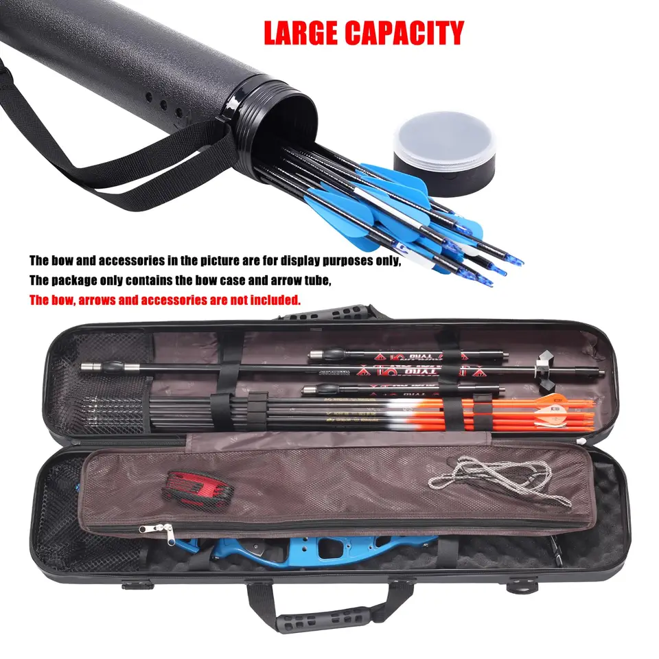 ARCHERY CANVAS BOW BAG / Take-Down Recurve Bows Case Hand Holder Waterproof Bow Easy For Carrying I.107164297