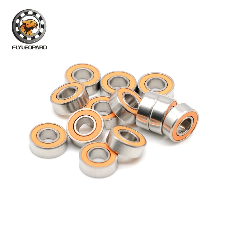 2PCS SMR115 2RS 베어링 5x11x4mm ABEC-7 스테인레스 스틸 하이브리드 세라믹 베어링 드라이 오션 낚시 릴 볼 베어링 SMR115