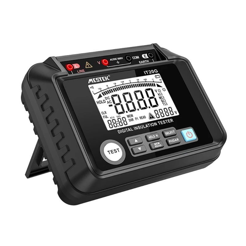 

Profession Voltmeter Insulation Earth Resistance Tester Megohmmeter Digital Electrical Grounding Resistance MeggersMeter