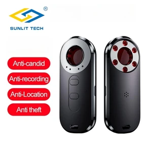 AK400 Small Size Wireless Camera Detector Bright Alarm Light Anti-recording Anti-sudden Shooting Anti-recording Anti-Location