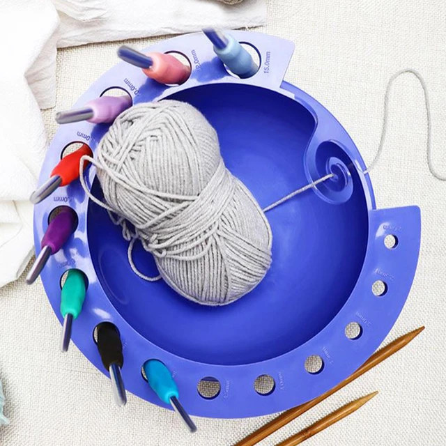 Yarn Bowls For Crocheting Knitting Wooden Yarn Bowl With Holes Portable  Yarn Bowl Holder For Knitting Crochet Gifts For Crochet - AliExpress