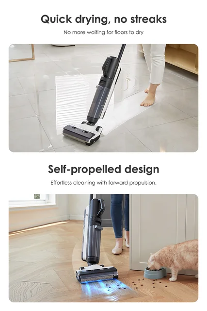 Tineco Floor One S5 Combo Cordless Wet Dry Vacuum Cleaner Accessory Kit 1*  Brush Roller+1* HEPA Filter+1*280ml Cleaning Solution - AliExpress