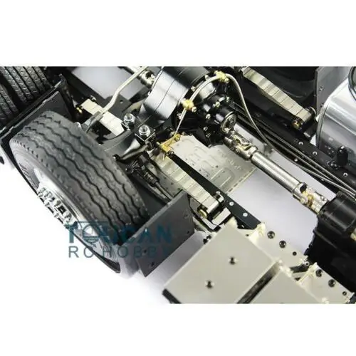 Lesu 1/14 RC Tractor Truck Metal Heavy-Duty Assembled Chassis For Diy 8*8 3363 Tamiyaya Model Th02599-Smt2 5