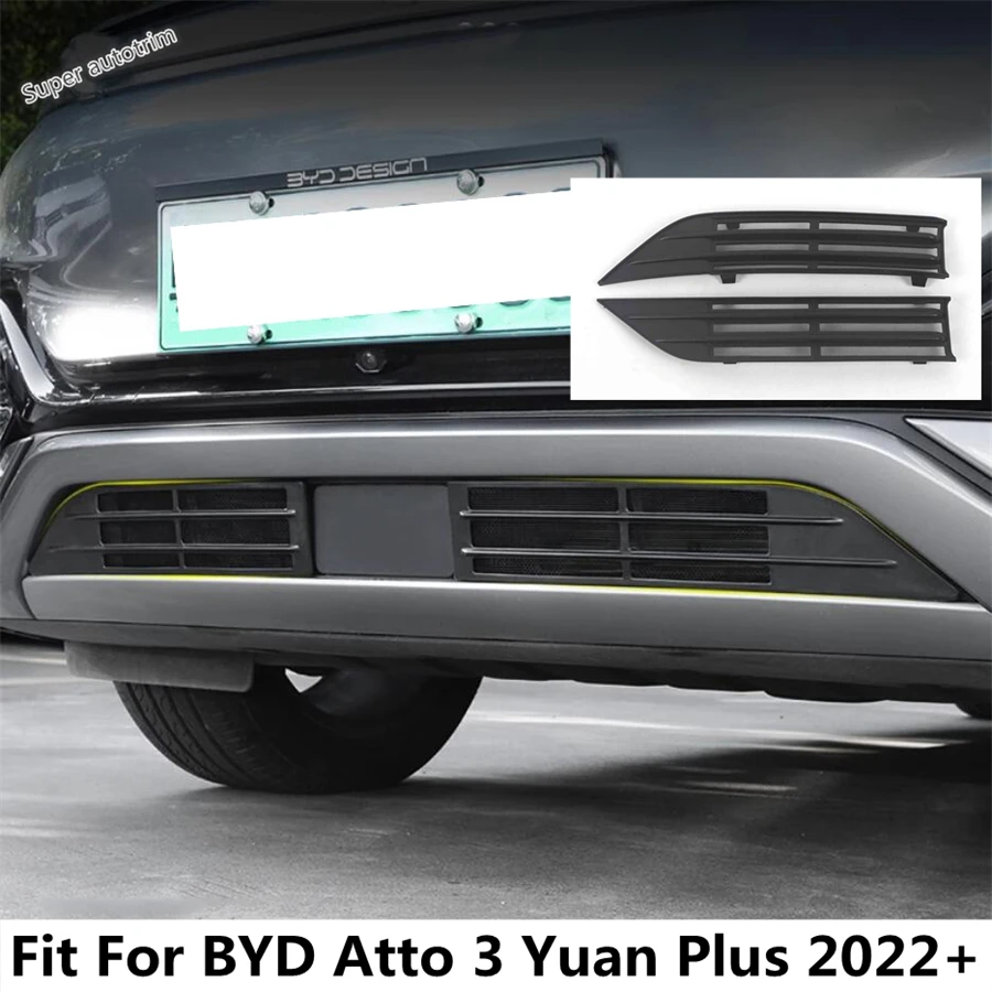 

For BYD Atto 3 Yuan Plus 2022 2023 Front Grille Insect Net Screening Insert Mesh Protection Cover Car Accessories Exterior Kit