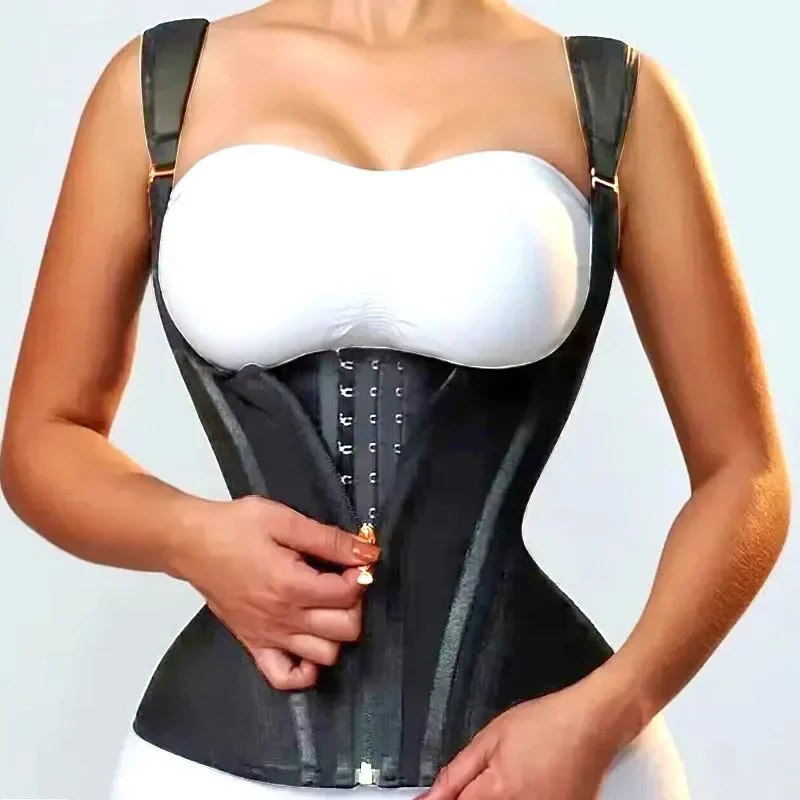 Fajas Colombian Shapewear High Compression Girdles For Waist Trainer Slimming Sheath Tank Top Flat Belly Sports Vest Body Shaper body shaper,waist trainer