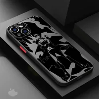 Anime S-Solo Nivelazioni Cassa Del Telefono Per iPhone 16 15 14 13 12 11 Mini Pro Max X XR XSMax 7 8 Plus Opaco Trasparente Della Copertura Posteriore 11