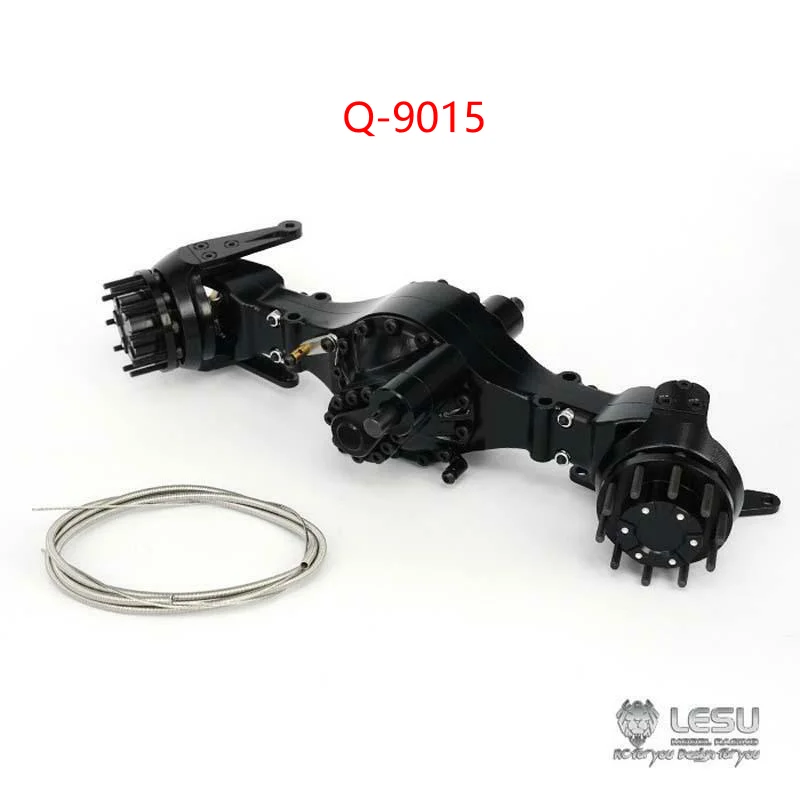 

LESU Cnc Metal Flange Differential Lock Axle for DIY 1/14 Tamiyay RC Tractor Truck Model Remote Control Car Parts Toys Adults