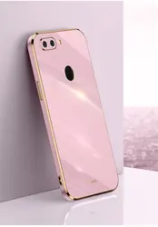 Shiny Plating Silicone TPU Bumper Shockproof Soft Back Phone Case for With Ring Holder (PURPLE)