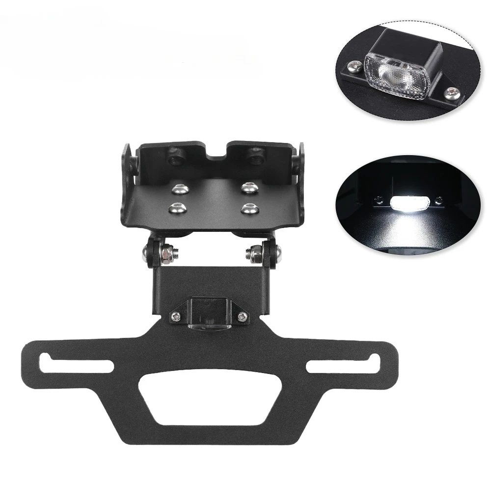 CF 675SR-R 오토바이 번호판 홀더 펜더 엘리미네이터 테일 타이디 LED 라이트 CF-MOTO 675SR-R 번호판 프레임용