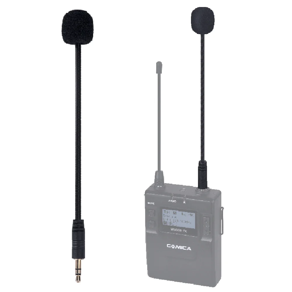 CVM-GM-C1 15cm Cardioid Gooseneck Microphone With 3.5mm TRS For , Sennheiser, Bo