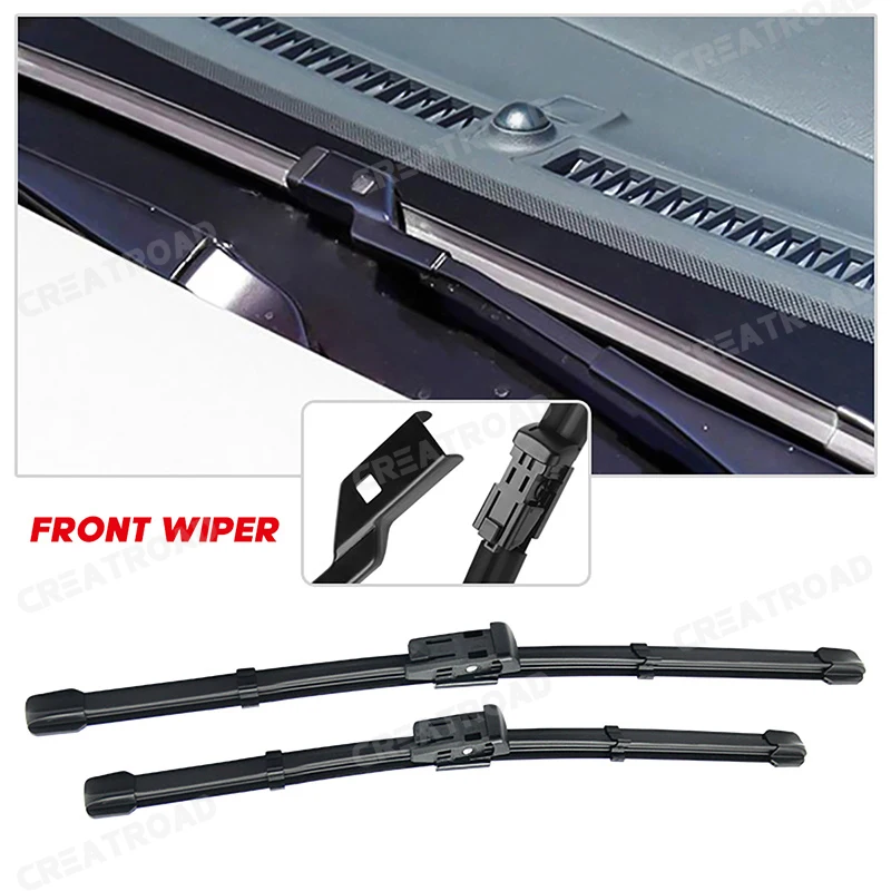 Wiper LHD Front & Rear Wiper Blades Set For VW Golf MK 7 2012 - 2020 Windshield Windscreen Window Brushes 26"+18"+11" 2