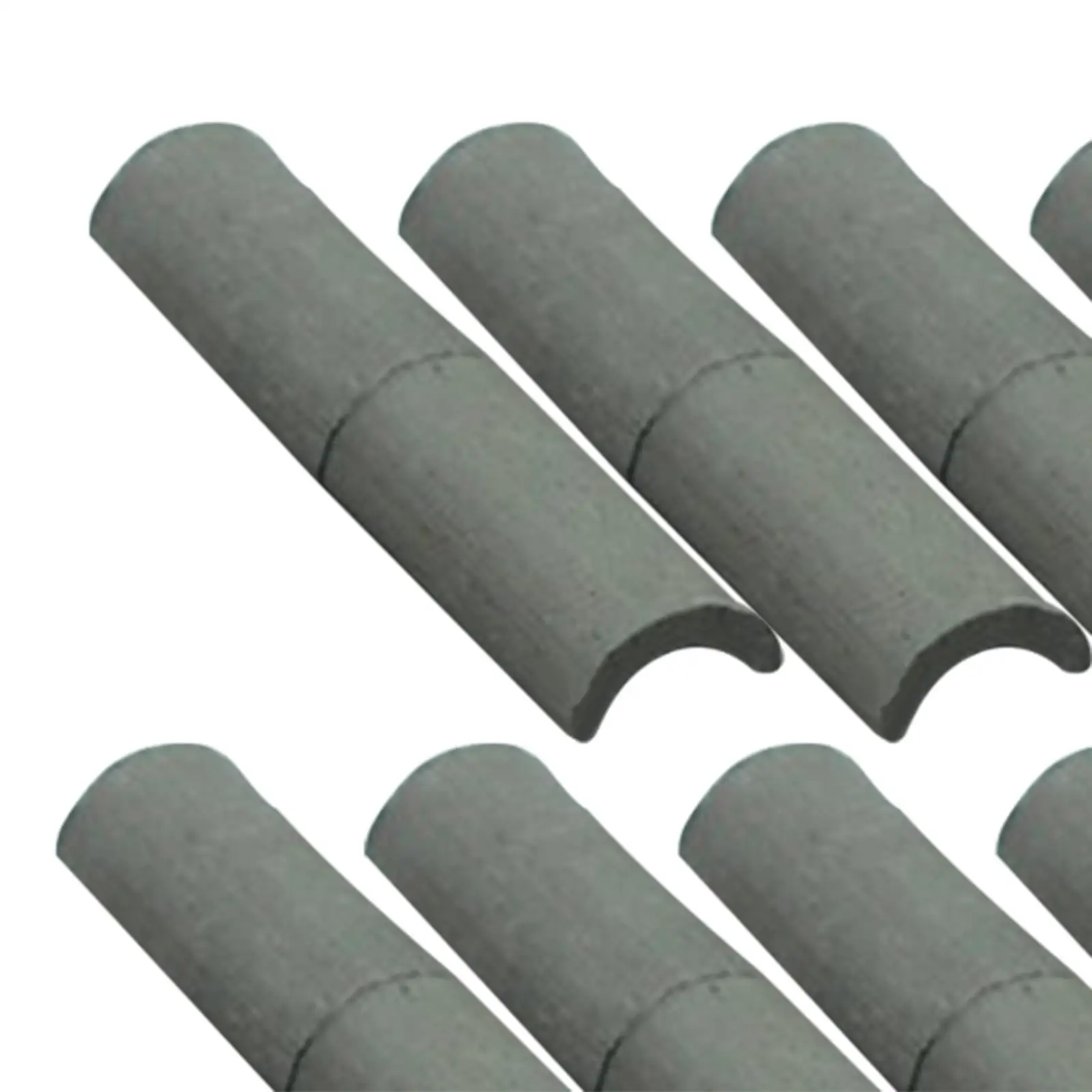 Mini Bricks Roof Tiles Dollhouse Decor Model Building Materials for Miniature Enthusiasts