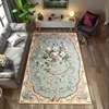 Boho Deco Living Room Carpet Elegant Print Bedroom Cloakroom Chic Soft Floor Mat Lounge Area Tea Table Plush Rug Ковер Tapis 러그 1