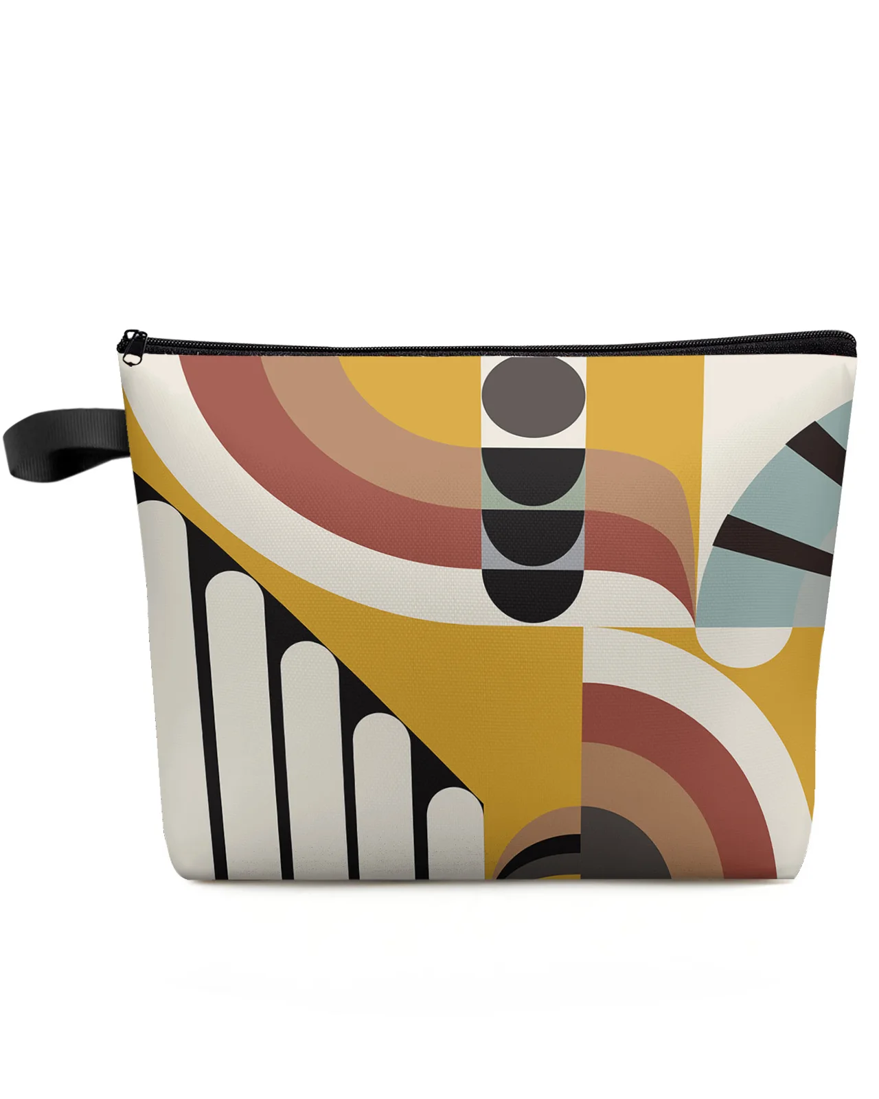 

Ретро средневековая Геометрическая косметичка, сумка для путешествий, первой необходимости, женские косметички, органайзер для унитаза, детский карандаш для хранения