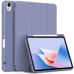 Custodia Flip in Pelle Trifold Premium con Porta Matita