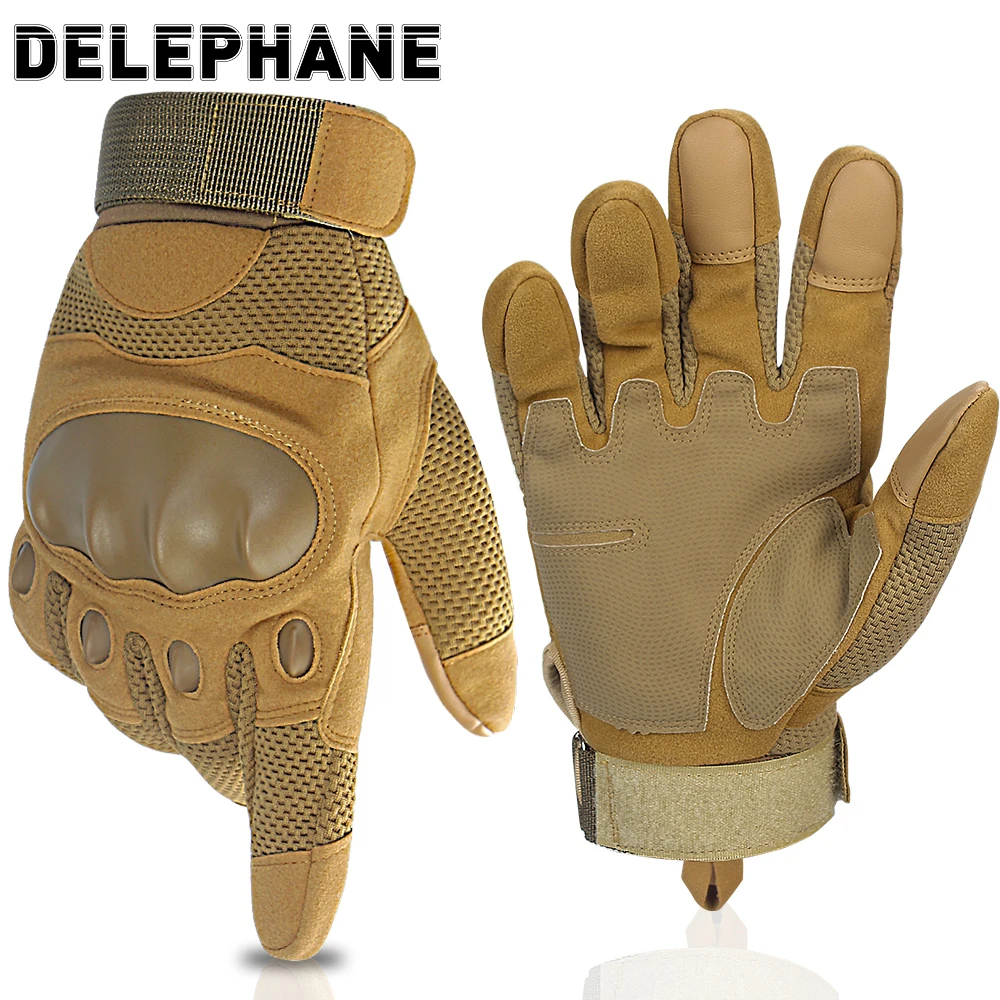 TouchscreenMotorcycleCyclingGlovesKnuckleProtectionTactical