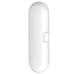 Compact Electric Toothbrush Travel Case - Portable Protective Holder (White)
